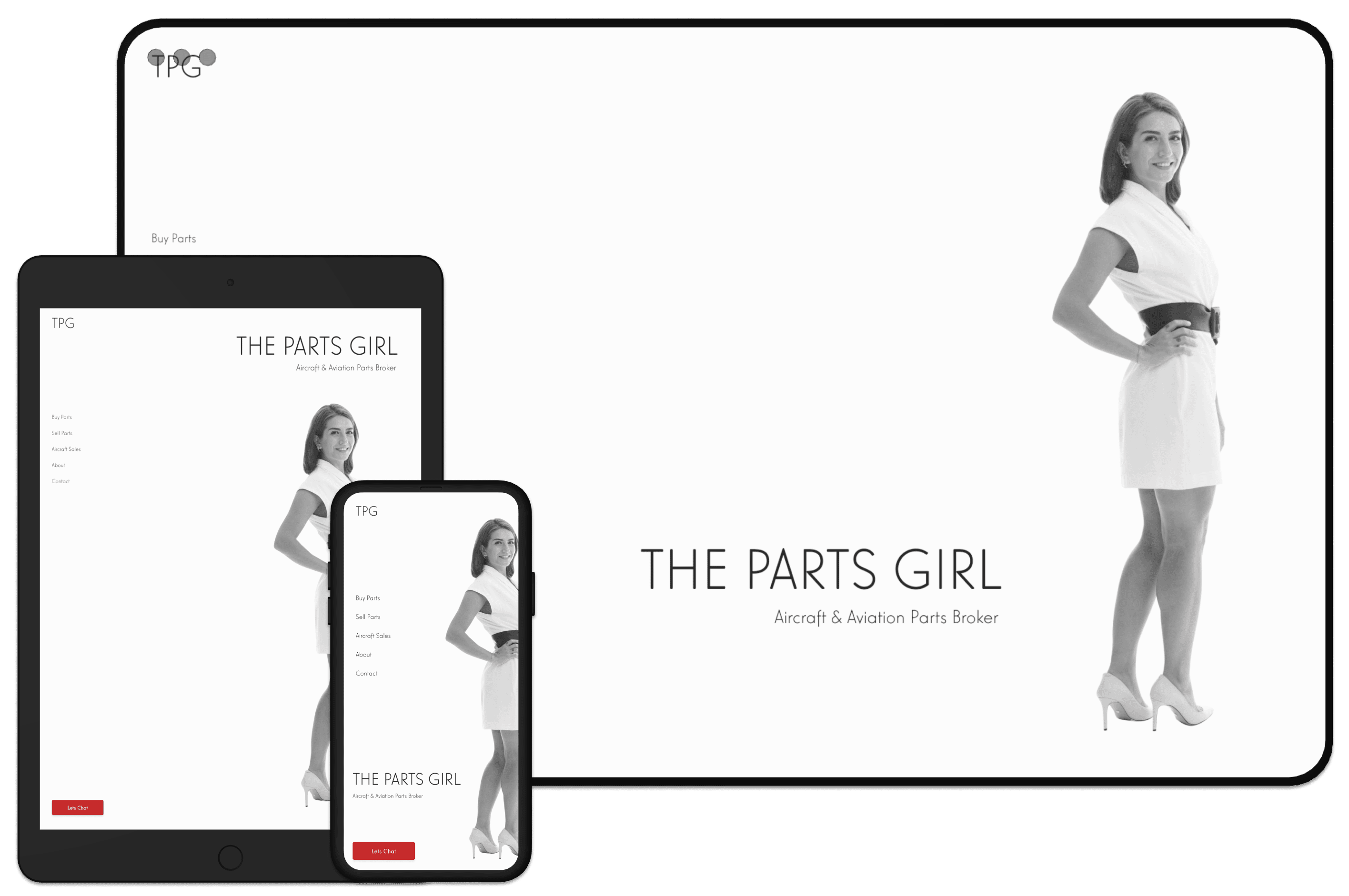 Final Web Design - The Parts Girl